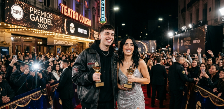 Con Milo J y Lali como favoritos, hoy se entregan los Premios Gardel 2026 premios gardel
