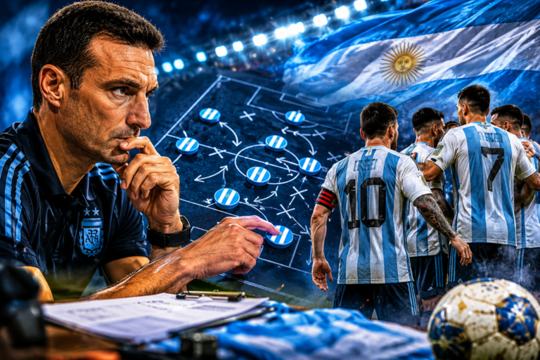 Scaloni remueve el tablero: el once inicial que sacude a la Selección Argentina scaloni