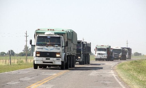 camiones en ruta