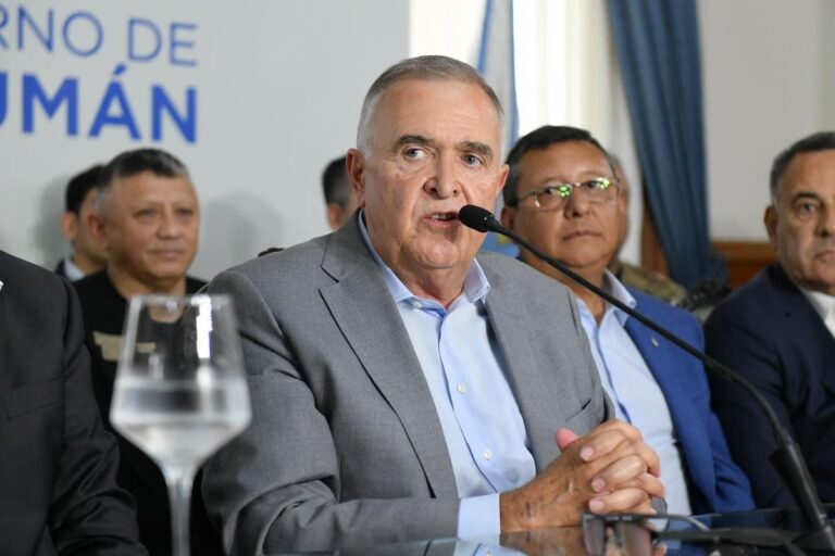 jaldo gobernador de tucuman