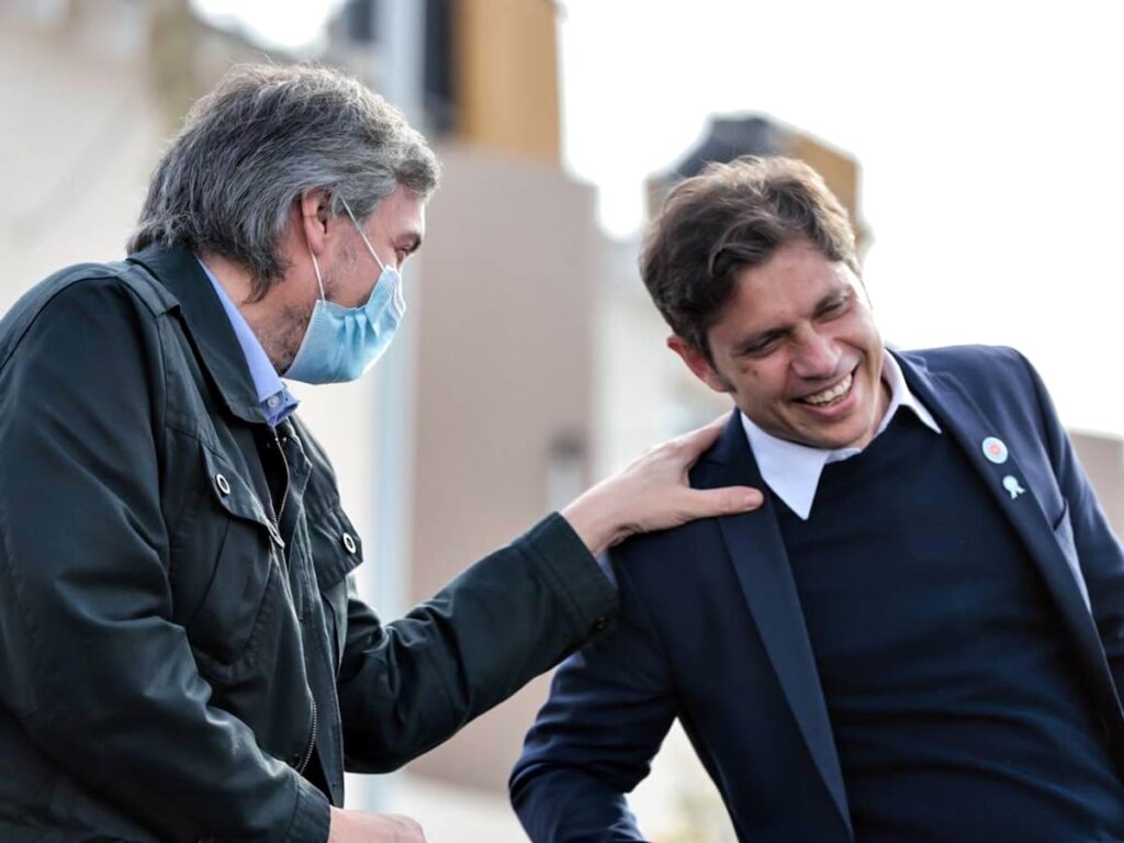 Maximo Kirchner Y Axel Kicillof Durante El Acto 1024x768