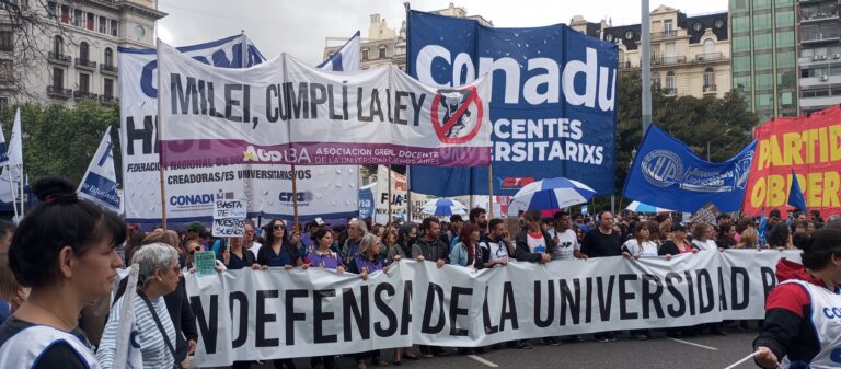 Confirmado: paro universitario de una semana desde el miércoles 28 de octubre