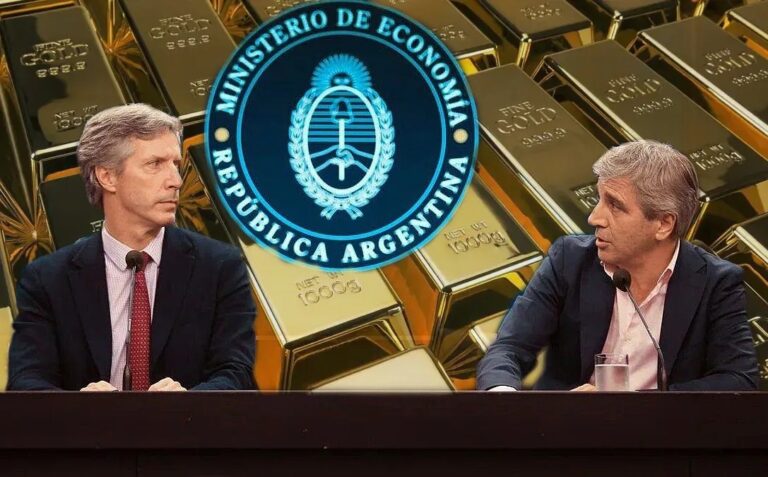 Denuncian a Caputo y Bausili por operaciones con el oro del Banco Central que dejaron pérdidas por US$ 1.023 millones caputo oro bausili