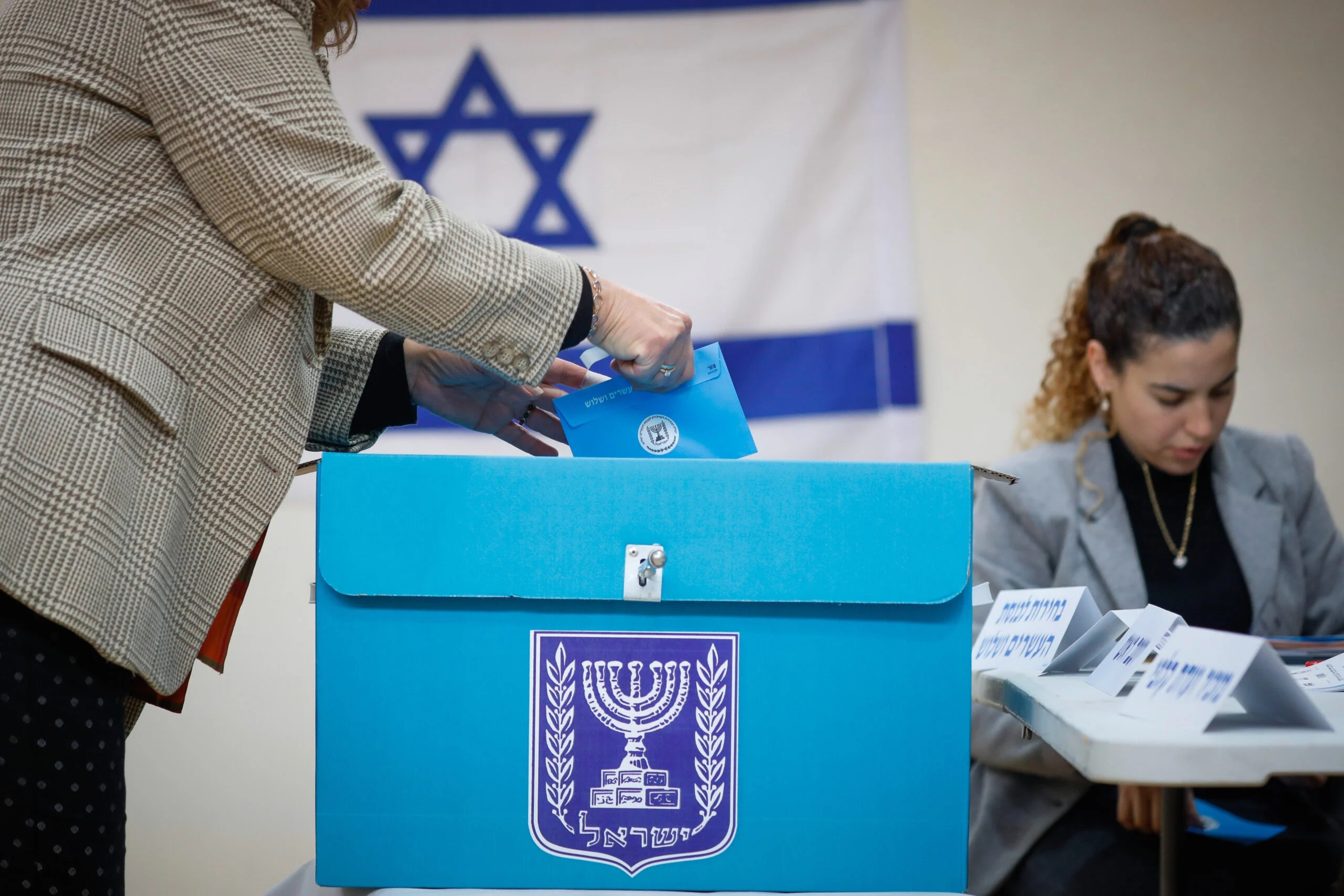 votan en israel